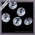 Wholesale Cheap Price 3mm Round Rose Cut Cubic Zirconia Stones